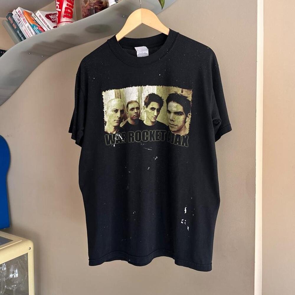 Vintage War Rocket Ajax Band Shirt